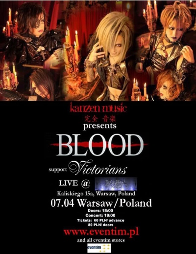 Plakat - Blood, Victorians