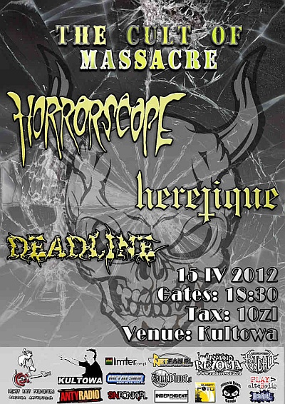 Plakat - Horrorscope, Heretique, Deadline