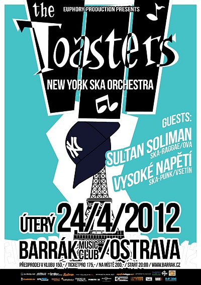 Plakat - The Toasters, Sultan Soliman, Vysoke napeti