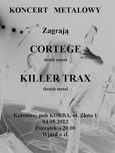 Plakat - Cortege, Killer Trax