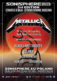 Plakat - Sonisphere Festival 2012