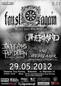 Plakat - Faust Again, Othermind, In the Arms of Perdition