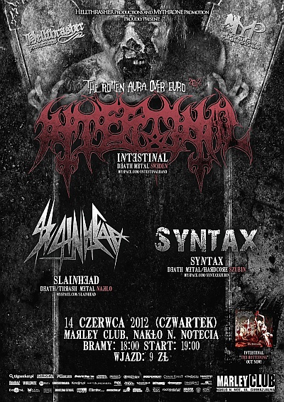 Plakat - Intestinal, Slainhead, Syntax