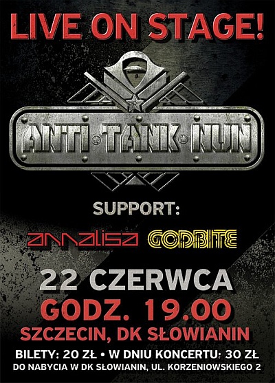 Plakat - Anti Tank Nun, Annalisa, Godbite