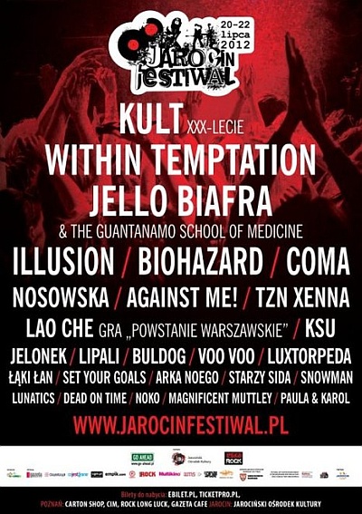 Plakat - Illusion, KSU, Kasia Nosowska, Against Me