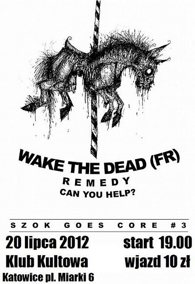 Plakat - Wake the Dead, Can You Help?