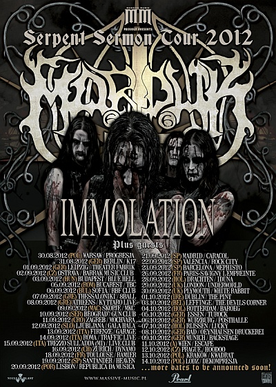 Plakat - Marduk, Immolation, Forsaken World