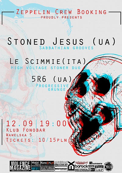 Plakat - Stoned Jesus, Le Scimmie, 5R6