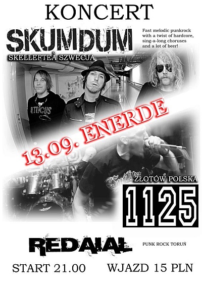 Plakat - Skumdum, 1125, Redaial