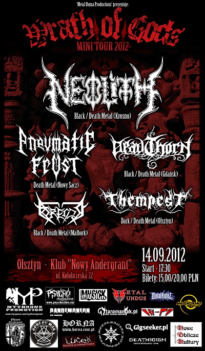 Plakat - Neolith, Pneumatic Frost, DeadThorn