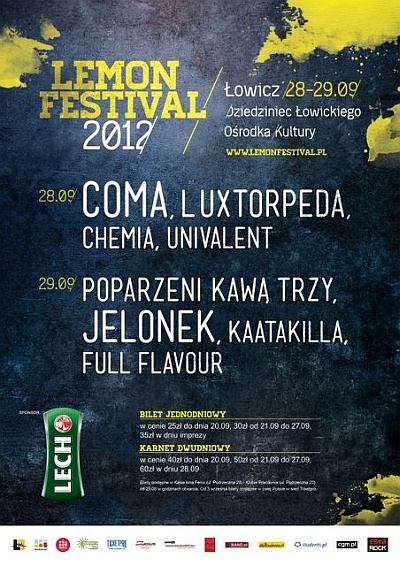 Plakat - Coma, Luxtorpeda, Chemia, Univalent