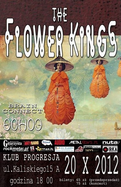 Plakat - The Flower Kings, Brain Connect