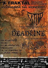 Plakat - Exiled, Deadline, Devon