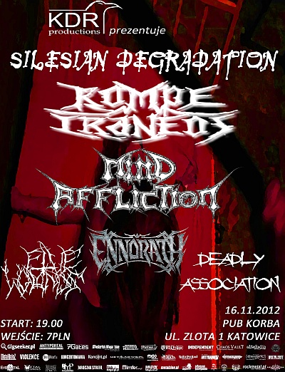 Plakat - Rompe Craneos, Mind Affliction