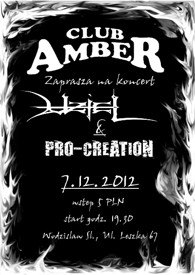 Plakat - Uziel, Pro-Creation