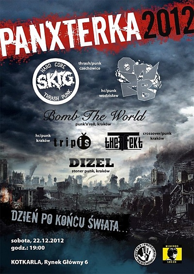 Plakat - S.K.T.C., ON2B, Bomb The World