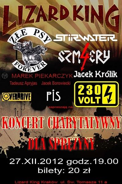 Plakat - Złe Psy, Stirwater, 230 Volt, 4Szmery