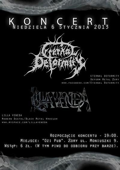 Plakat - Eternal Deformity, Lilla Veneda