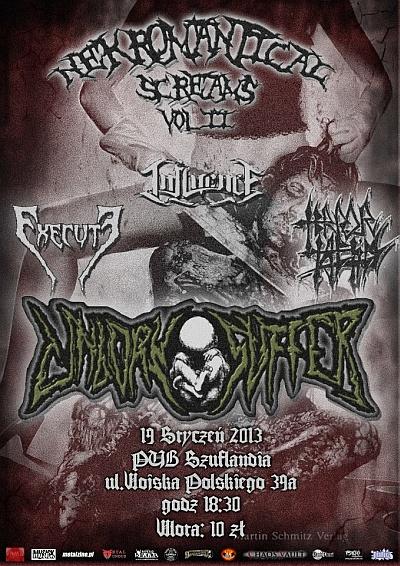 Plakat - Unborn Suffer, Terror Tactics, Execute