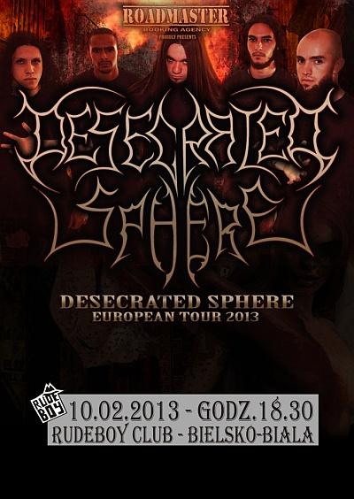 Plakat - Desecrated Sphere, Forgotten Souls