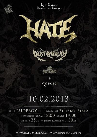 Plakat - Hate, Dust n Brush, Mind Affliction