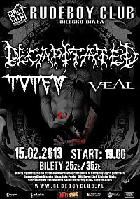 Plakat - Decapitated, Totem, Veal, Deviation