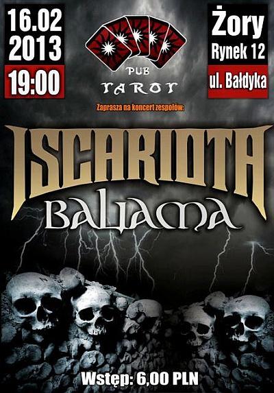 Plakat - Iscariota, Baliama