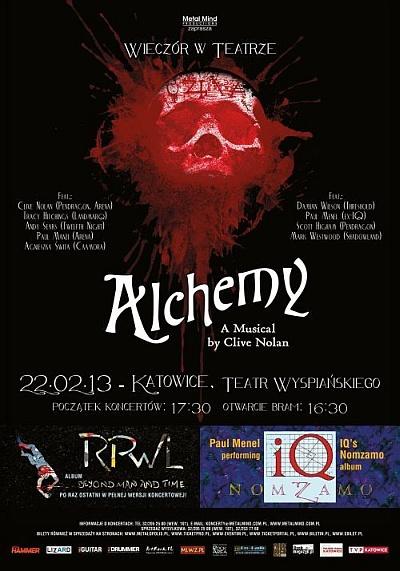 Plakat - Alchemy, RPWL, Ray Wilson