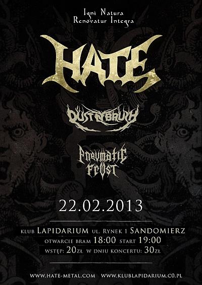 Plakat - Hate, Dust n Brush, Pneumatic Frost