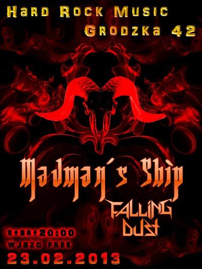 Plakat - Madman's Ship, Falling Dust