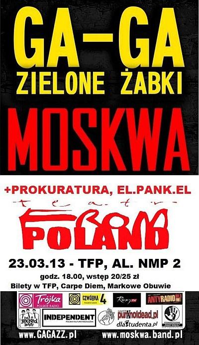 Plakat - GaGa/Zielone Żabki, Moskwa, Prokuratura