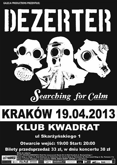 Plakat - Dezerter, Searching For Calm