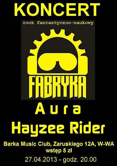 Plakat - Hayzee Rider