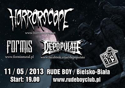 Plakat - Horrorscope, Formis, Depopulate