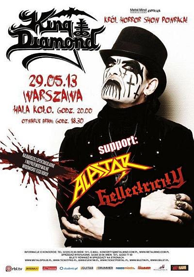 Plakat - King Diamond, Alastor, Hellectricity