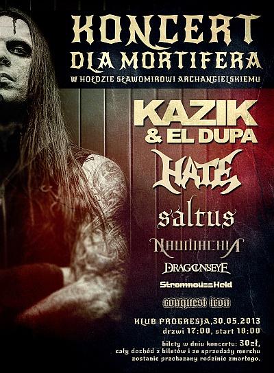 Plakat - El Dupa, Hate, Saltus, Naumachia