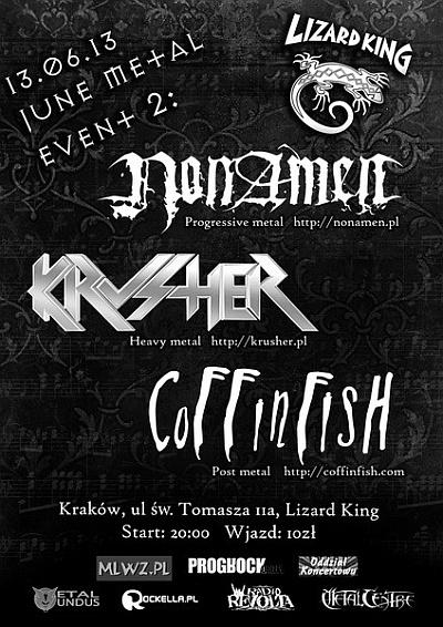 Plakat - Nonamen, Krusher, Coffinfish