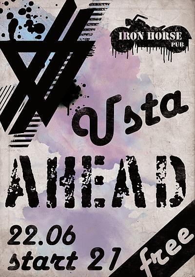 Plakat - Ahead, Usta