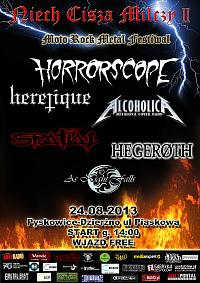 Plakat - Horrorscope, Heretique, Alcoholica