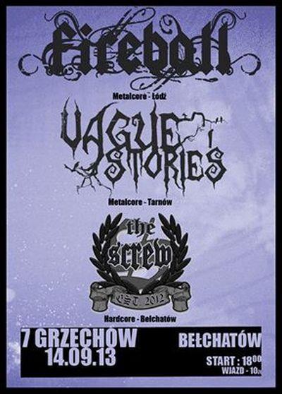 Plakat - Fireball, Vague Stories, The Screw