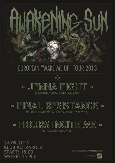 Plakat - Awakening Sun, Jenna Eight, Final Resistance