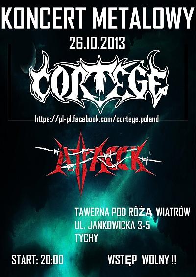 Plakat - Cortege, Attacck