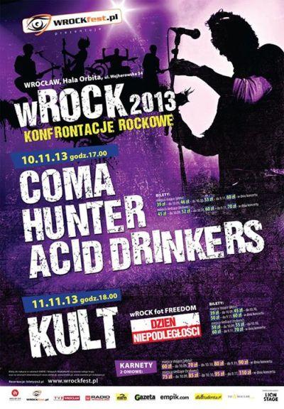 Plakat - Coma, Hunter, Acid Drinkers