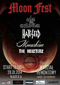 Plakat - Edge of Extinction, Hateseed, Moonshine