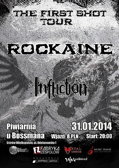 Plakat - Rockaine, Infliction