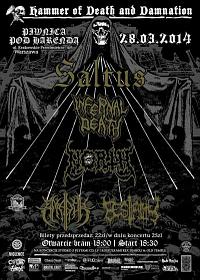 Plakat - Saltus, Infernal Death, North, Amarok