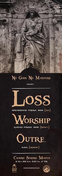 Plakat - Loss, Worship, Outre