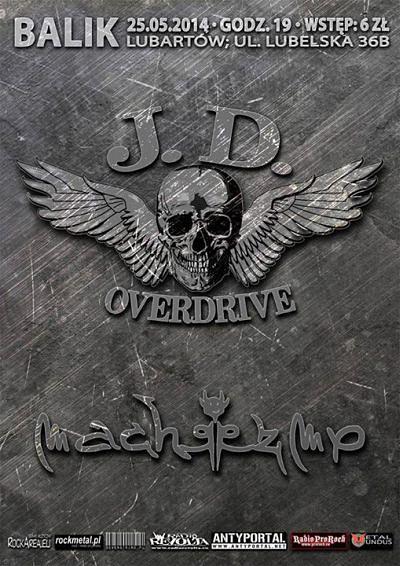 Plakat - J. D. Overdrive, Macheezmo