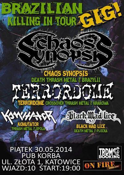 Plakat - Chaos Synopsis, Terrordome, Komutator