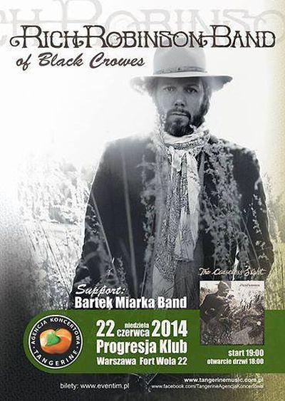 Plakat - Rich Robinson Band, Bartek Miarka Band